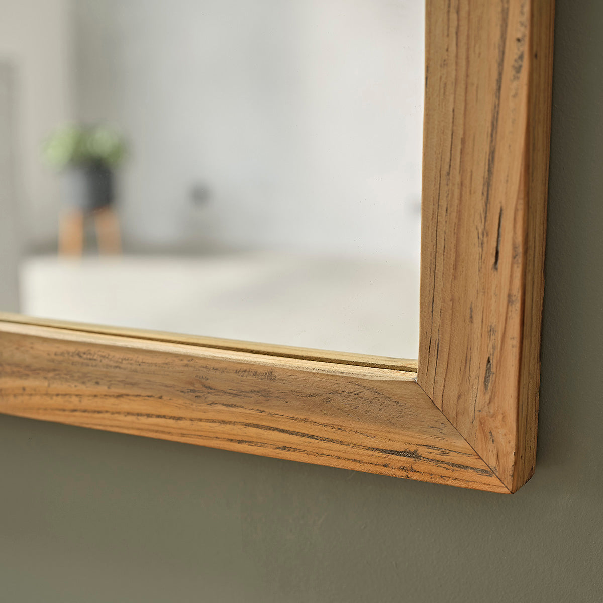 Berah Getah Austin miroir teck recyclé 160x80 cm