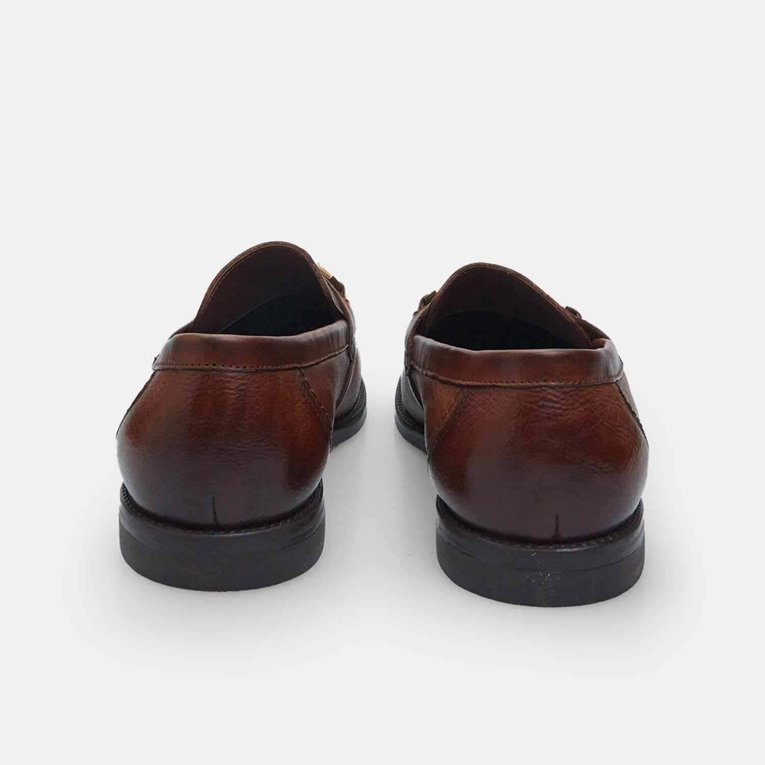 Bata 24H mocassins homme cuir noir confort
