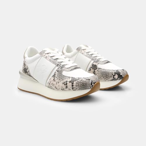Bata Red Label Sneakers Femme Plateforme Blanche Confort