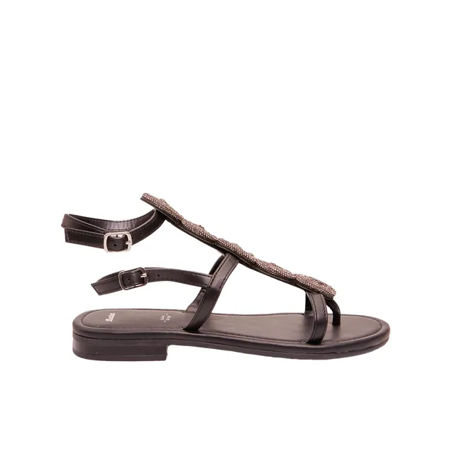 Bata Sandales Spartiates Femme Plates Confort Quotidien