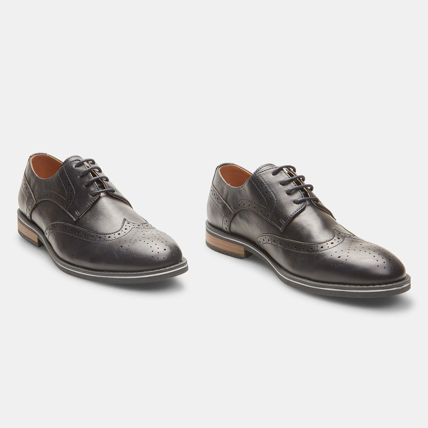 Bata Brogue chaussures à lacets homme cuir ville