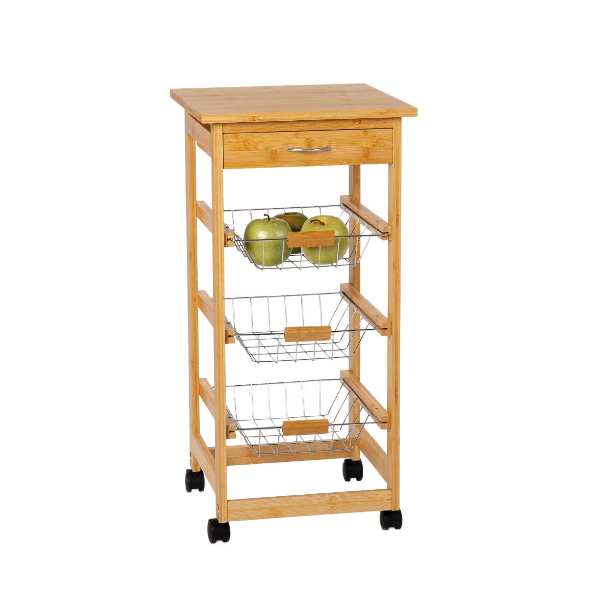 Andrea House Cocina y Mesa chariot légumes bambou classique
