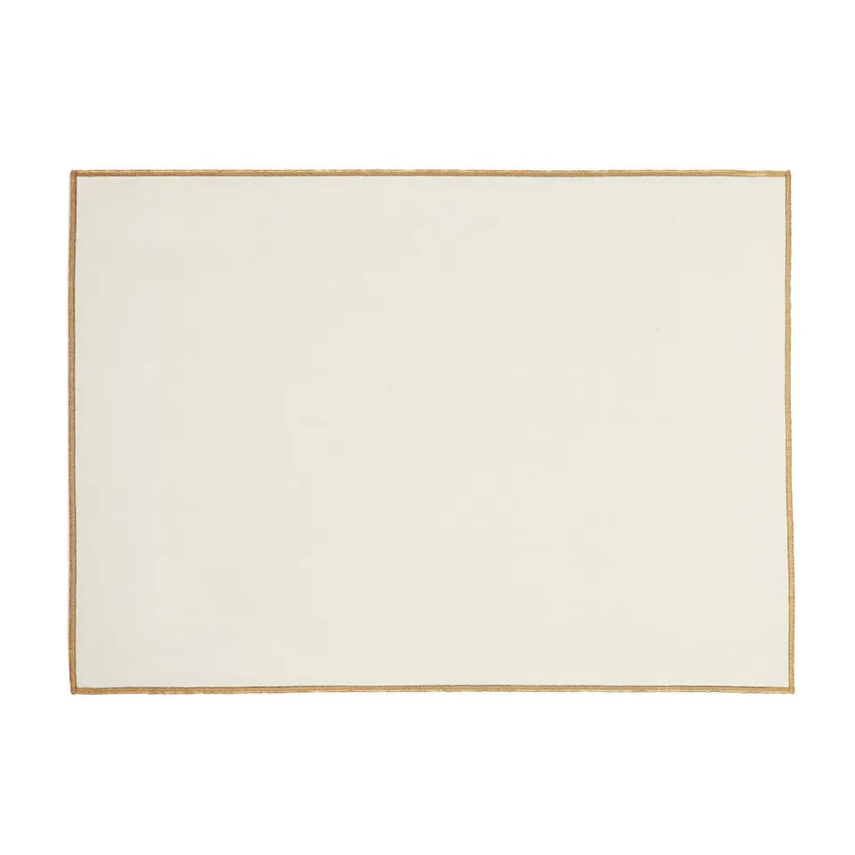 Andrea House set 2 sets de table lin blanc