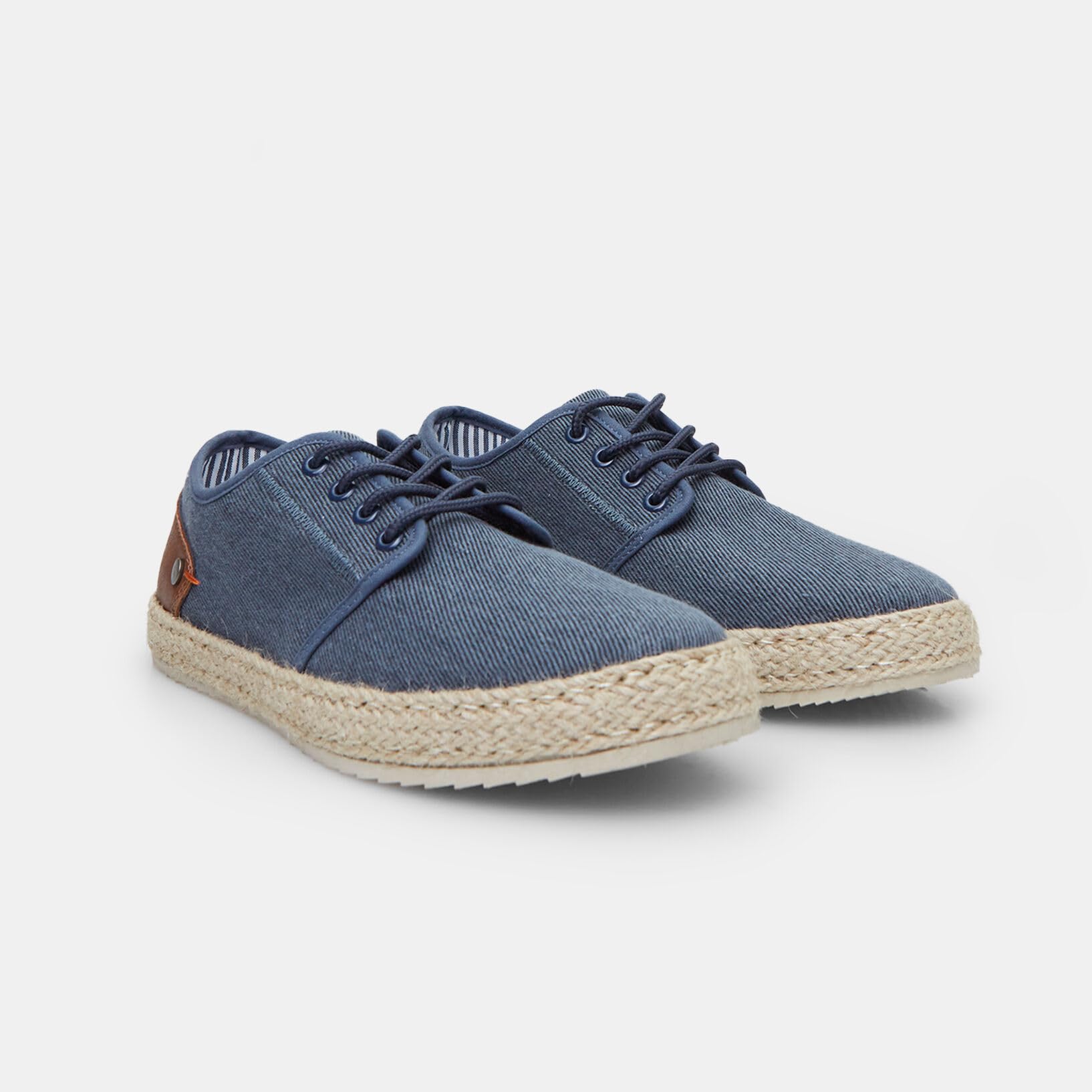 Bata Espadrilles Espadrilles homme tissu lacets