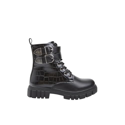 Bata Bottines fille boucles croco 33 EU
