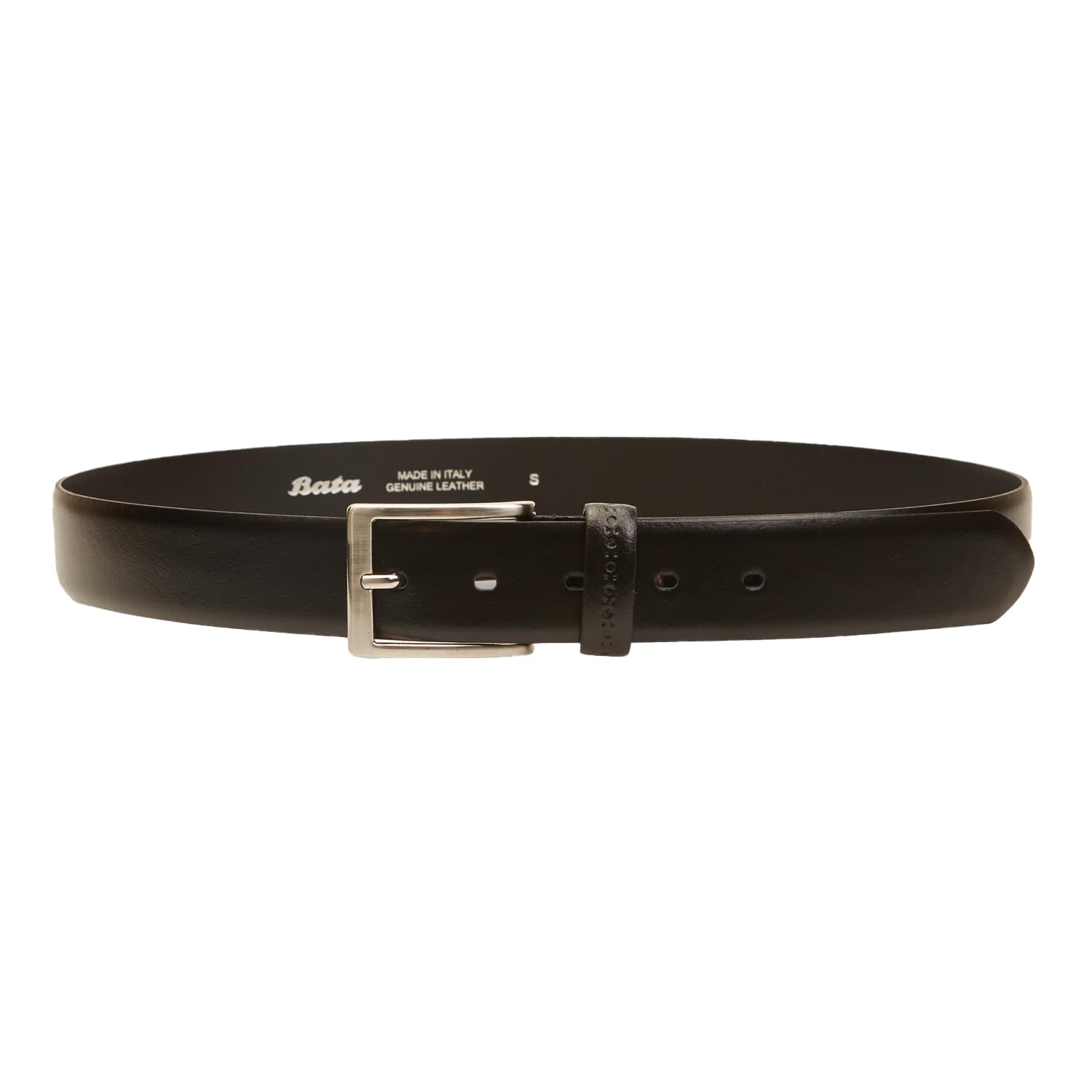 Bata Ceinture homme cuir bleu boucle argent