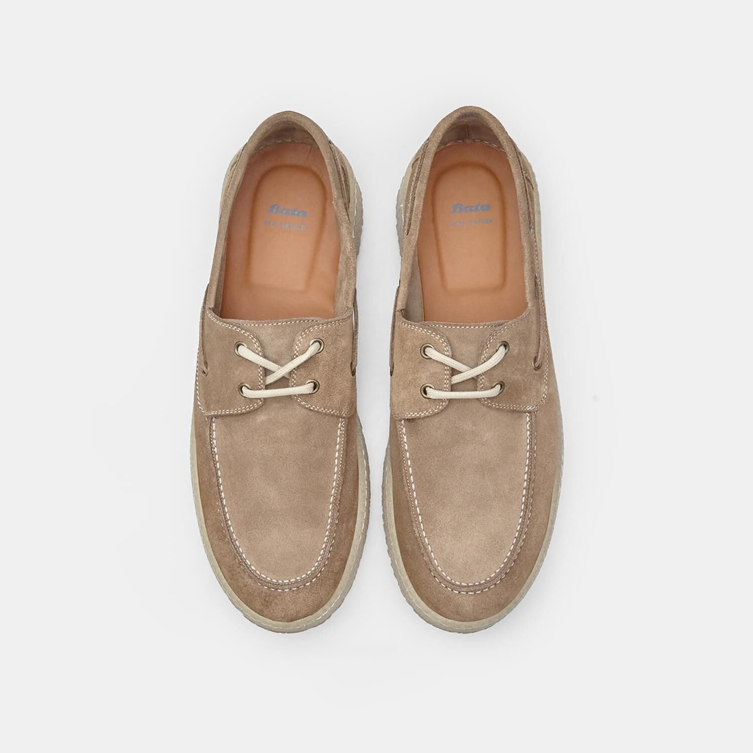 Bata Chaussures à lacets derbies homme daim confort