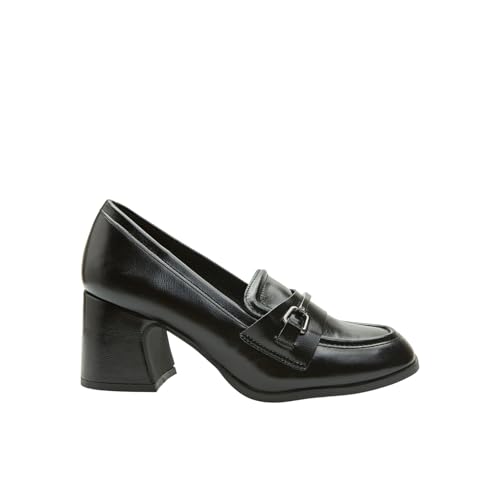 Bata mocassins femme talon urbain confort