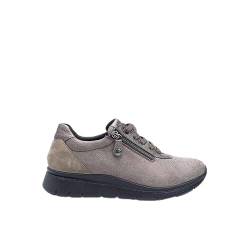 Bata Chaussures à lacets zippée femme confortable