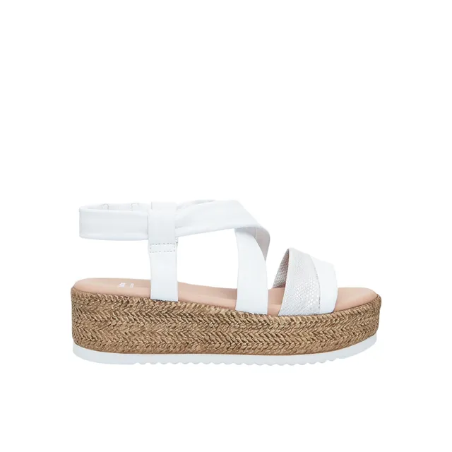 Bata Sandales Cuir Femme Compensée Confort