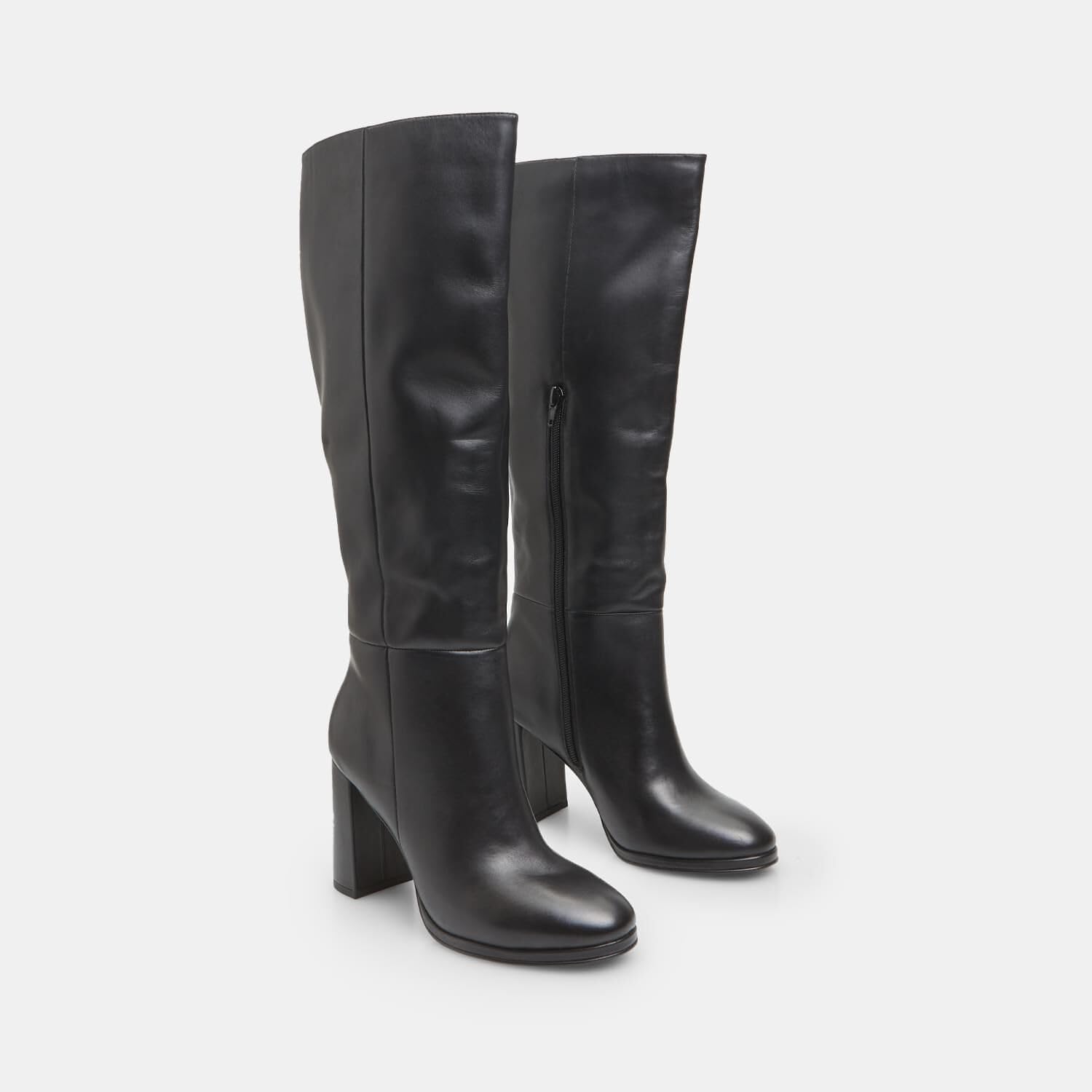 Bata Bottes Femme Cuir Talon Plateforme Zip
