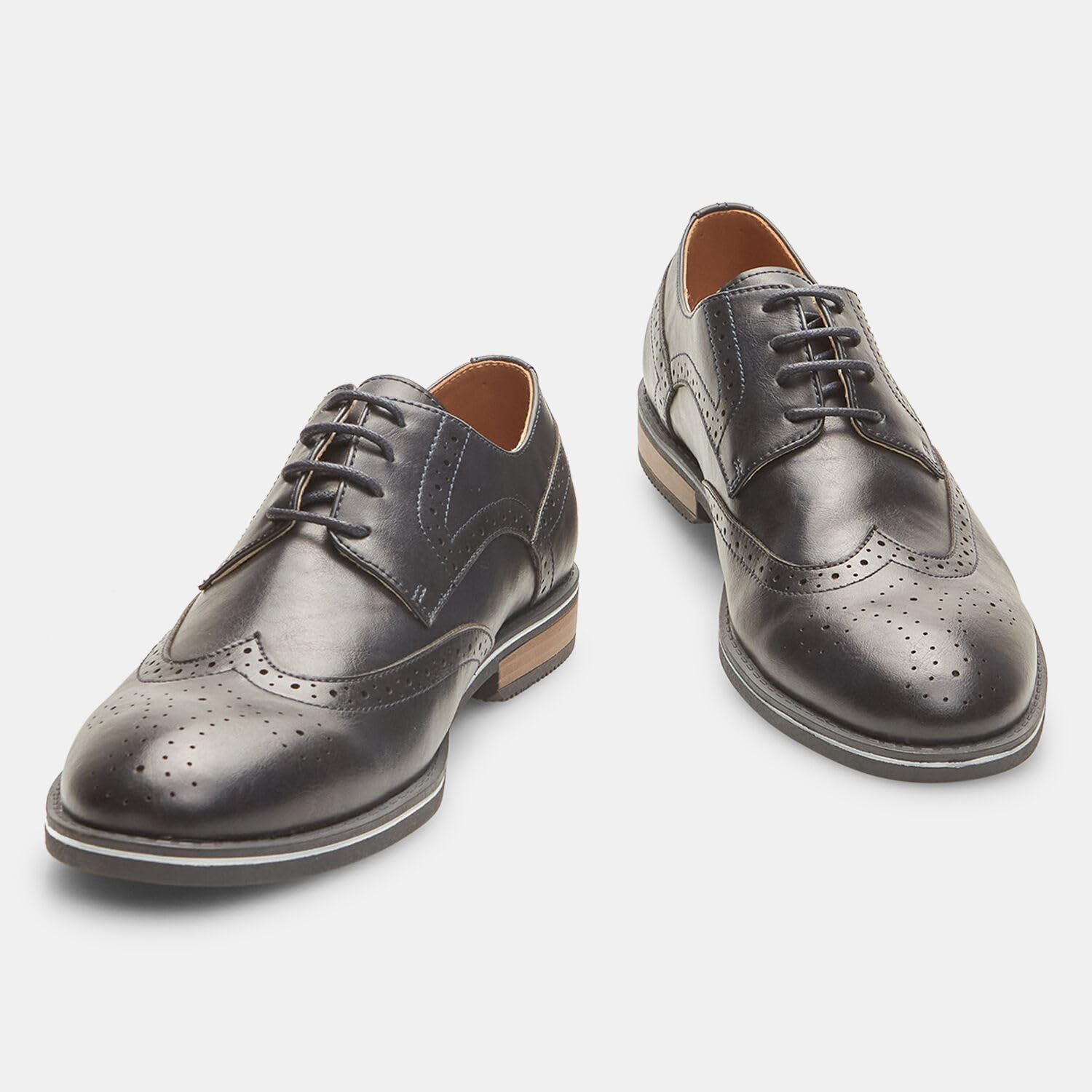 Bata Brogue chaussures à lacets homme cuir ville