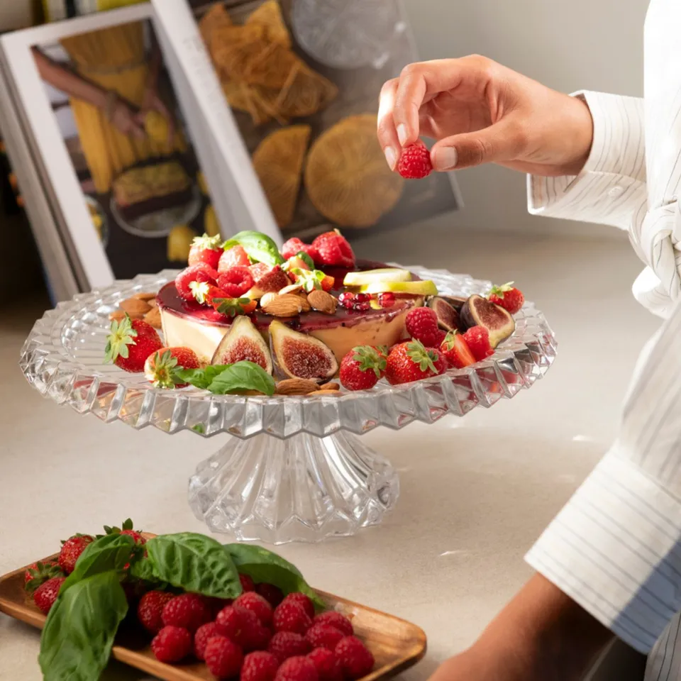 Andrea House Cocina y Mesa présentoir gâteau verre