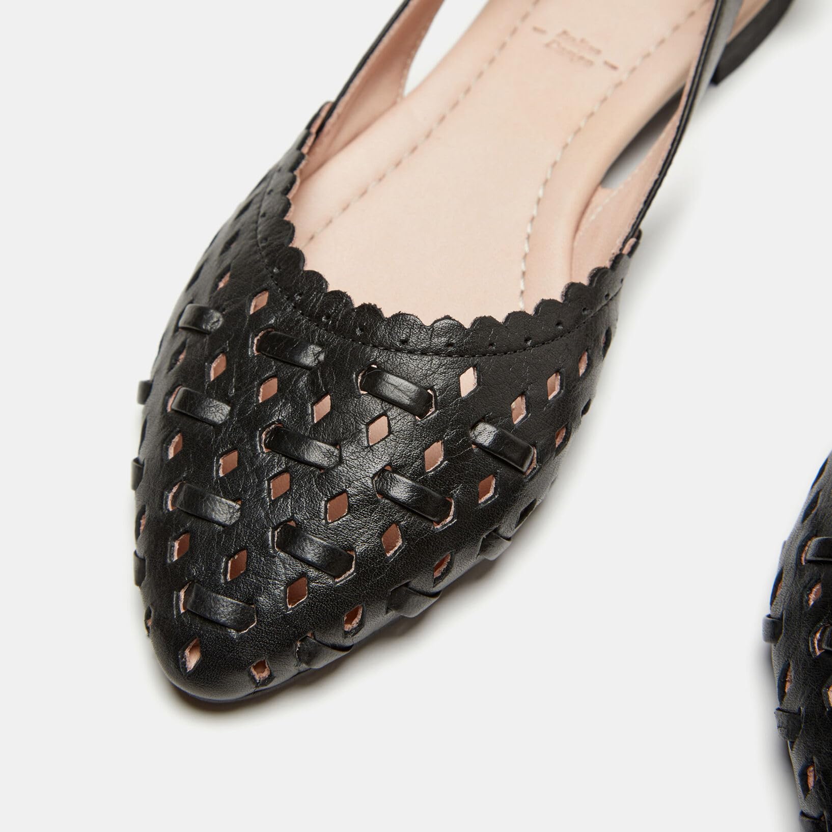 Bata Ballerines ballerines cuir femme plates noires
