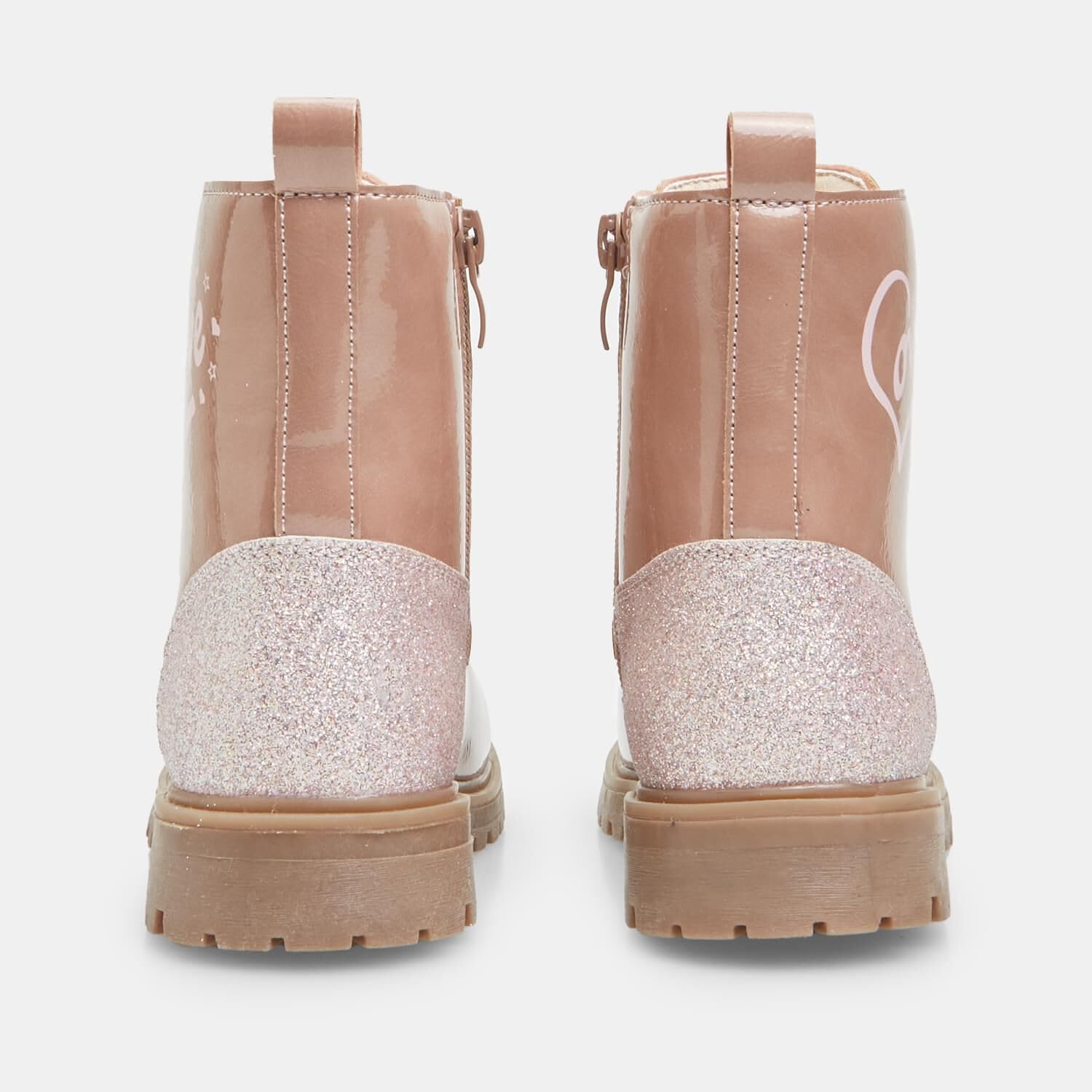 Bata Bubblegummers Bottines Fille Lurex Zip Antidérapant