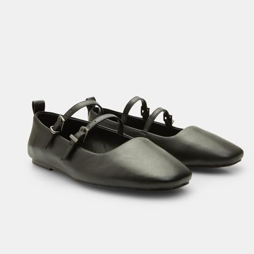 Bata Ballerines cuir femme 36 EU double sangle