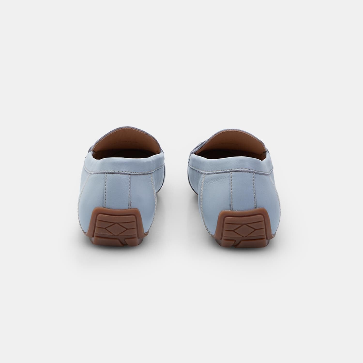 Bata Mocassins Femme Cuir Bleu Confortables