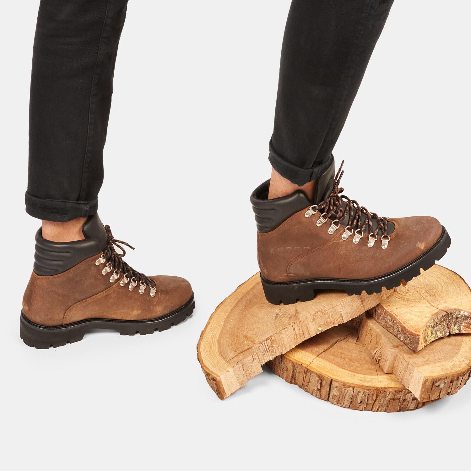 Bata Bottines homme cuir velours confortables