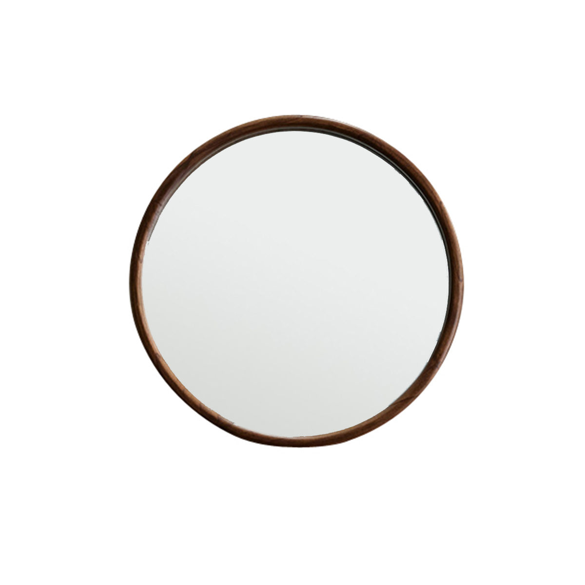Berah Getah Trinidad miroir rond mindi noyer Ø50 cm