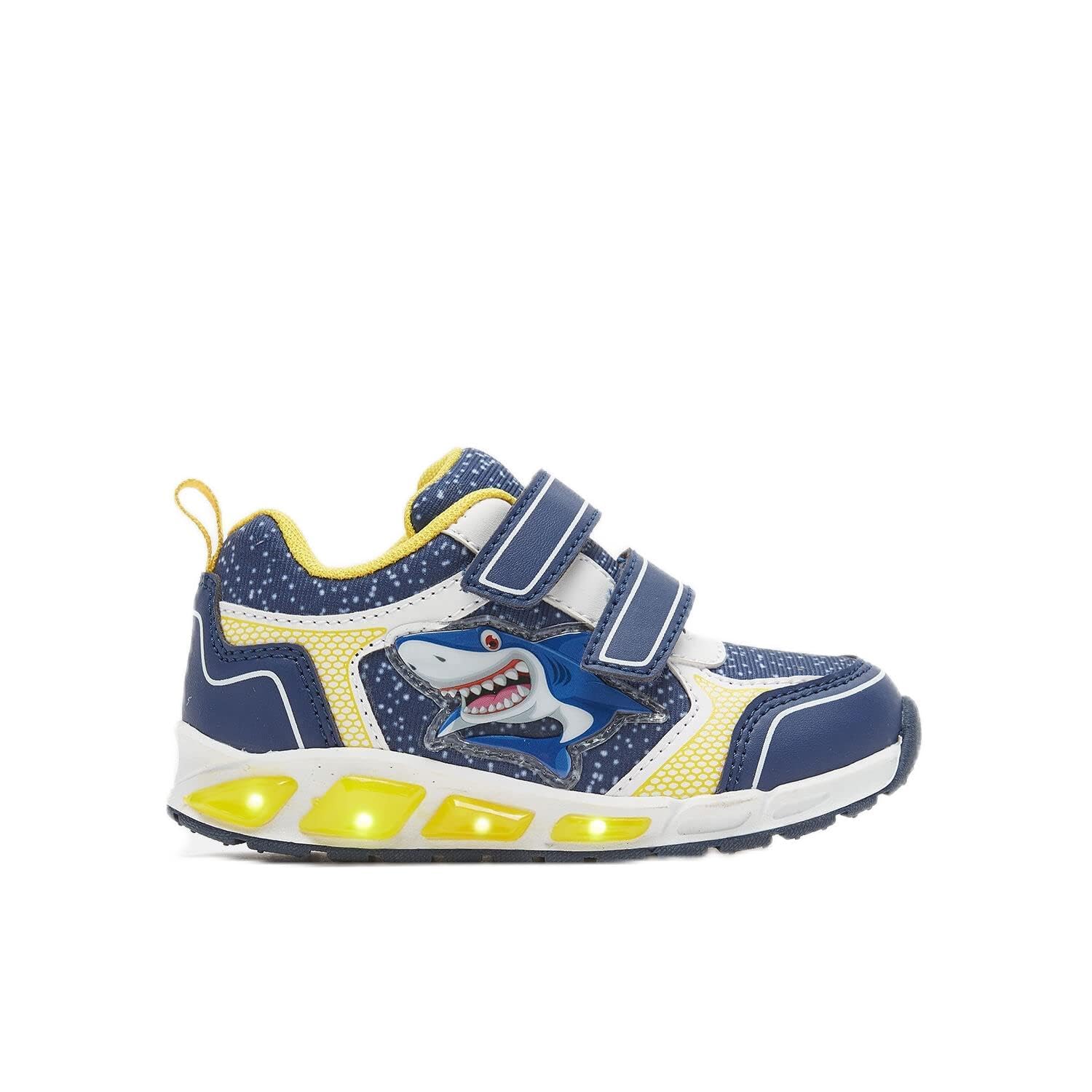 Bata Chaussures de sport Requin baskets garçon lumières
