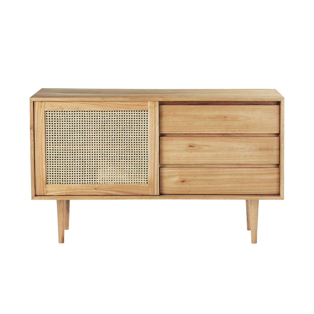 Berah Getah Hana commode mindi cannage 135 cm