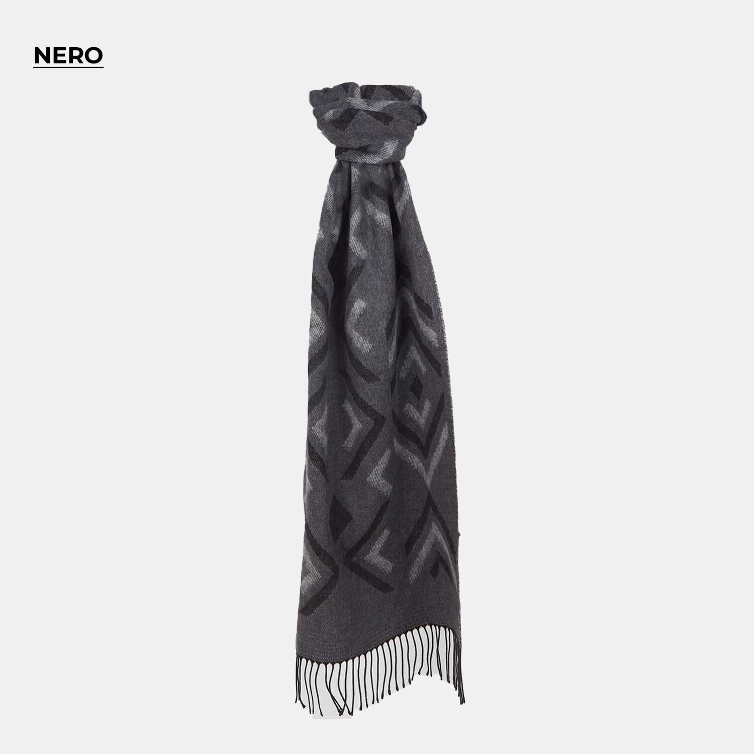 Bata Écharpe femme motifs foulard à franges