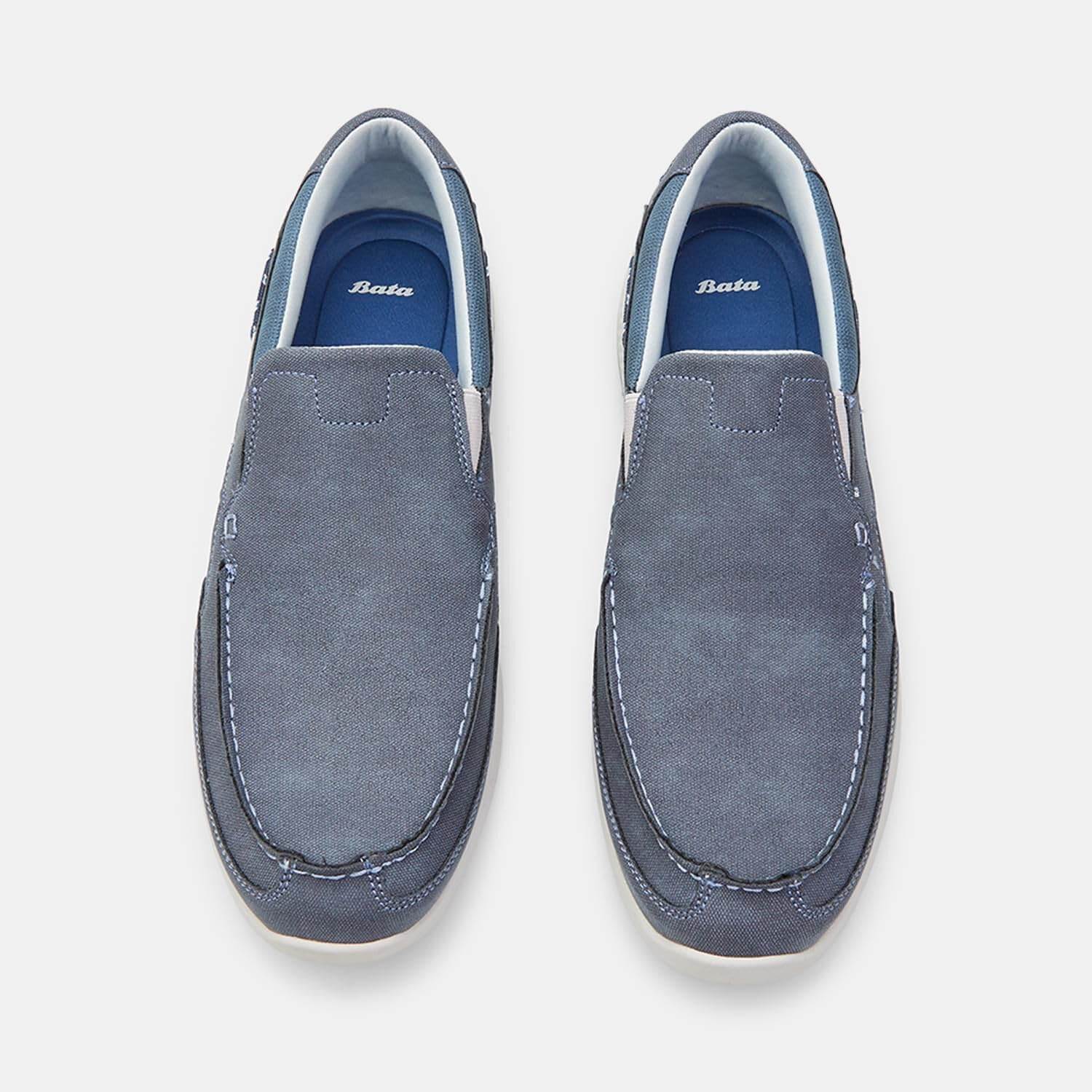 Bata mocassins homme cuir classique confortables