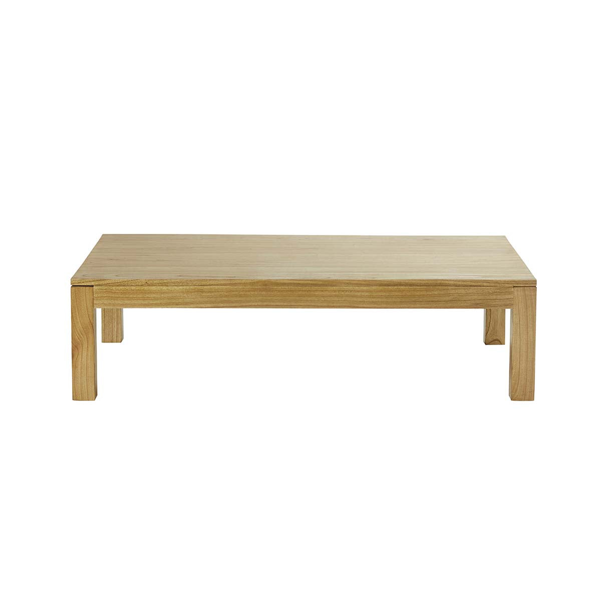 Berah Getah Tilo table basse mindi massif 140 cm