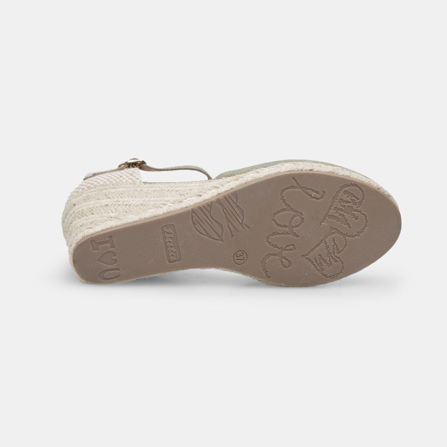 Bata Espadrilles Femme Compensees 8 cm Confortables