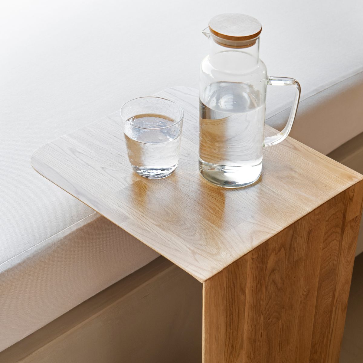 Andrea House table d’appoint chêne pour canapé