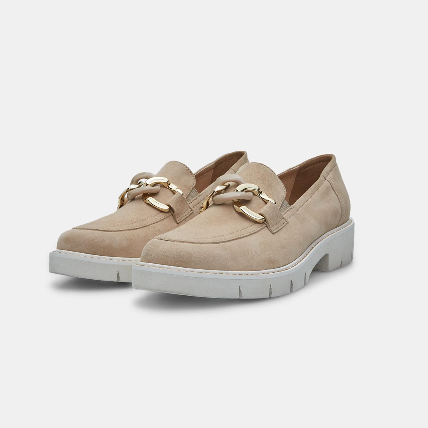 Bata Mocassins mocassin femme daim 35 EU doré