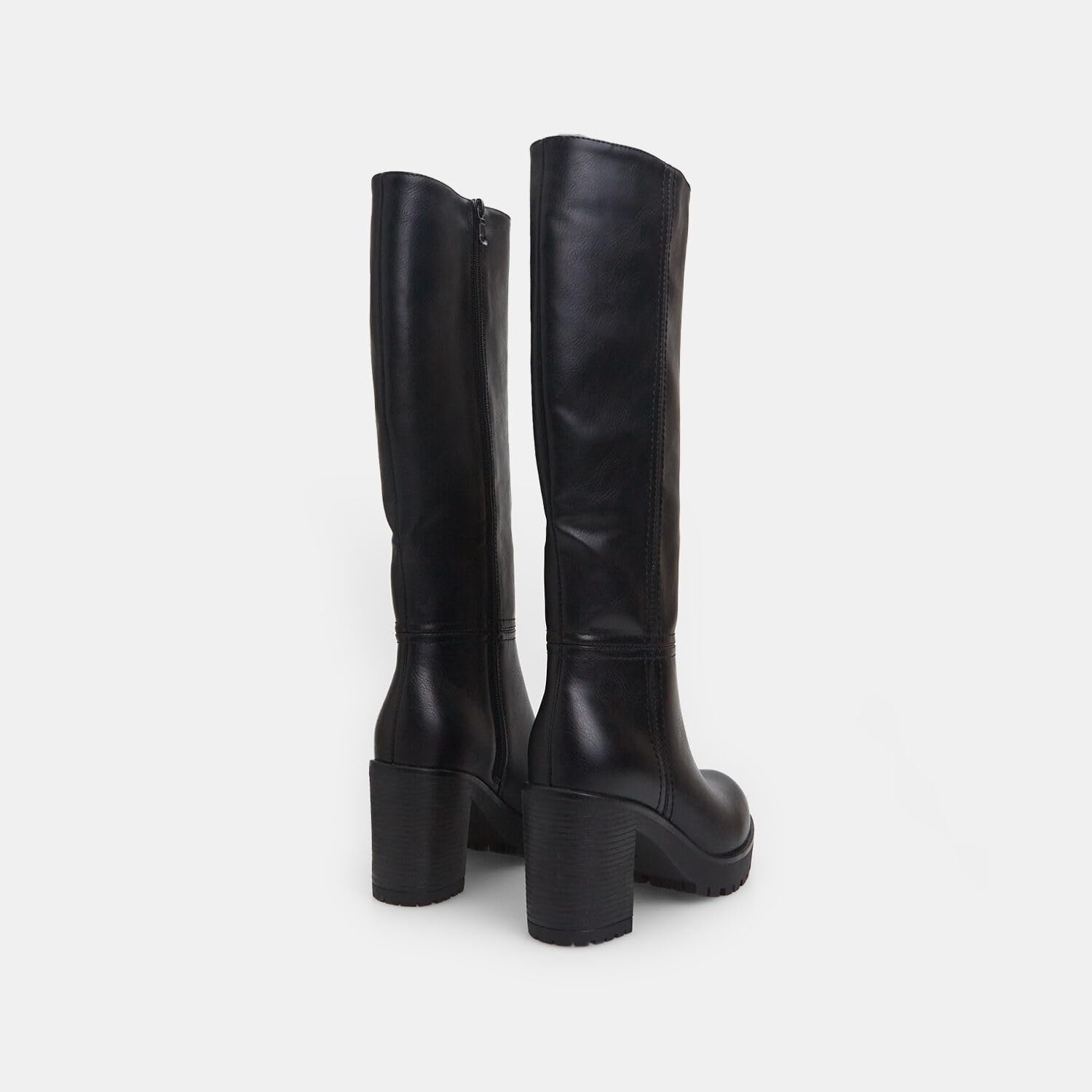 Bata Bottes Femme à Talon Semelle Track