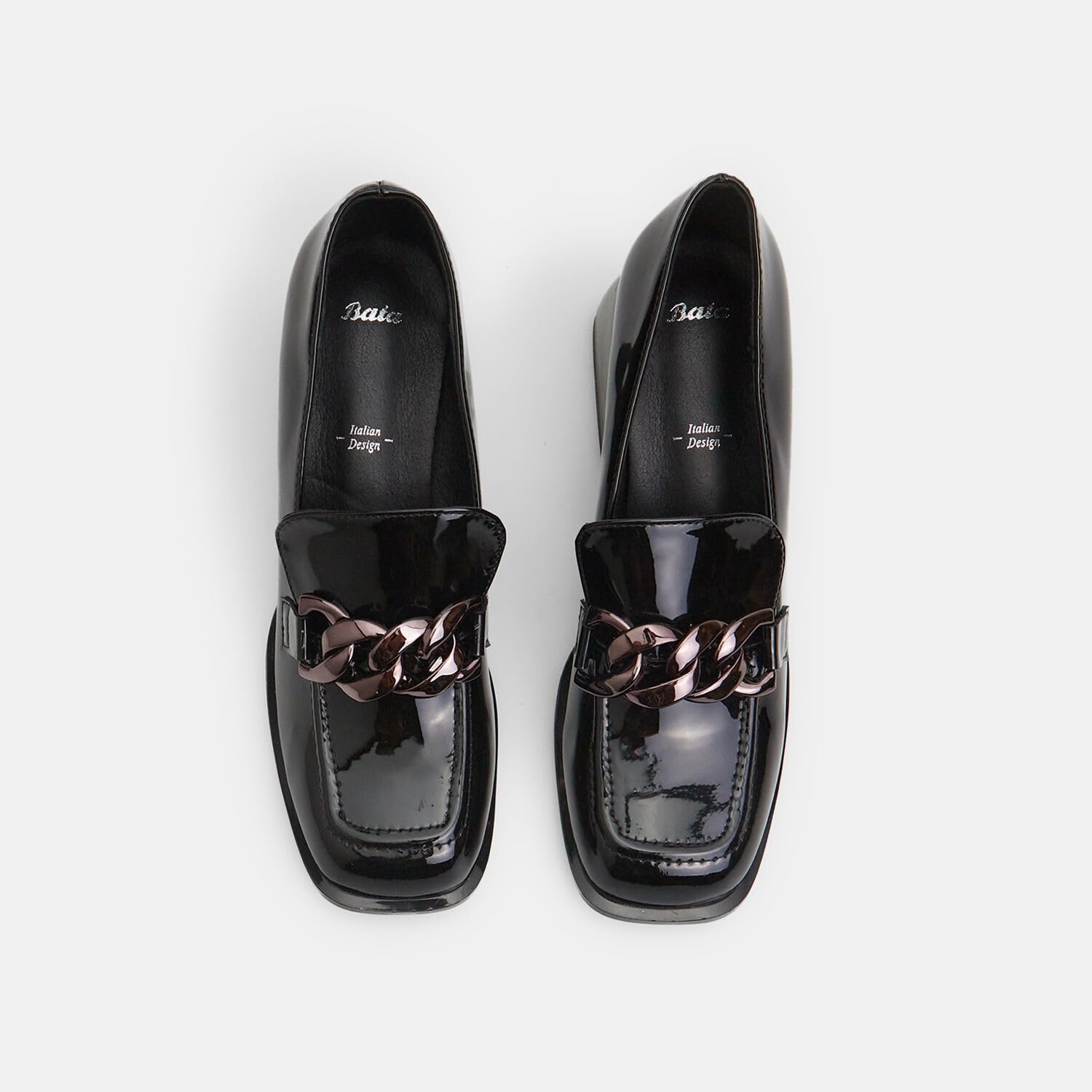 Bata Mocassins Femme Talon Moyen Ville