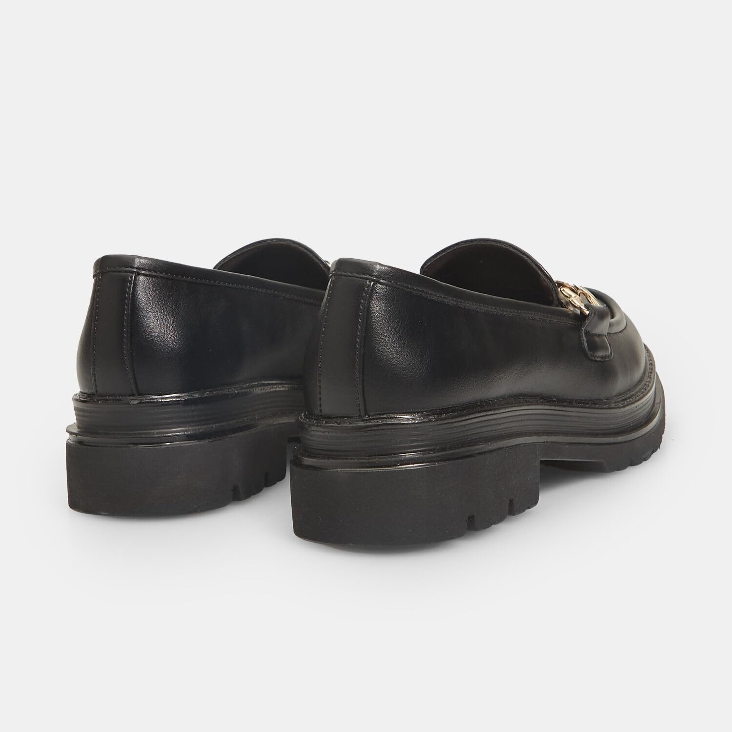 Bata Mocassins fille à chaîne mocassin plat