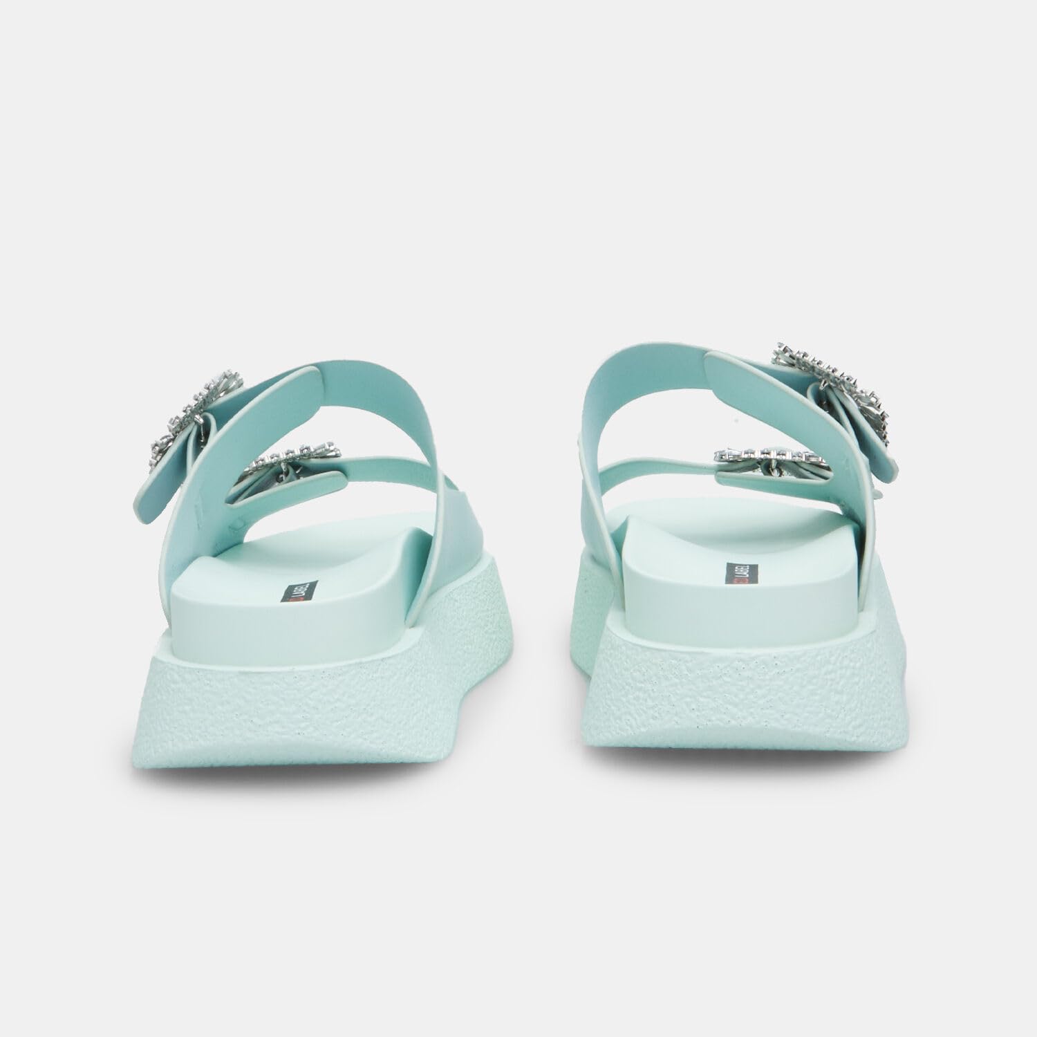 Bata Red Label mules femme plateforme 3 cm bleu