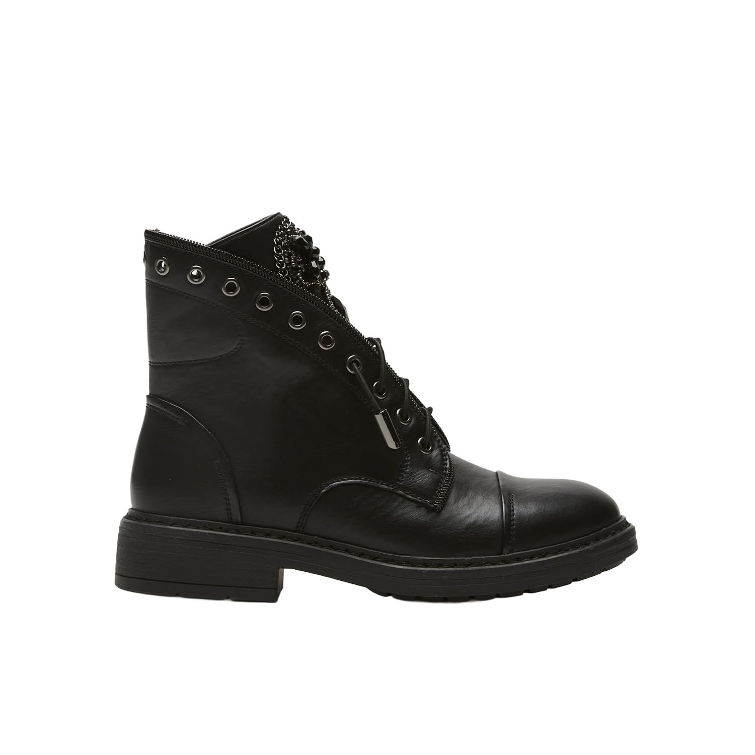 Bata Bottes combat femme clous rangers ville