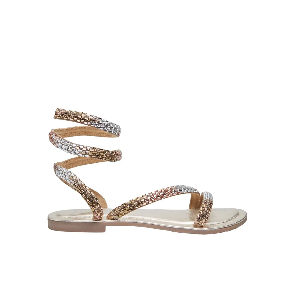Bata Sandales cuir femme plates confort