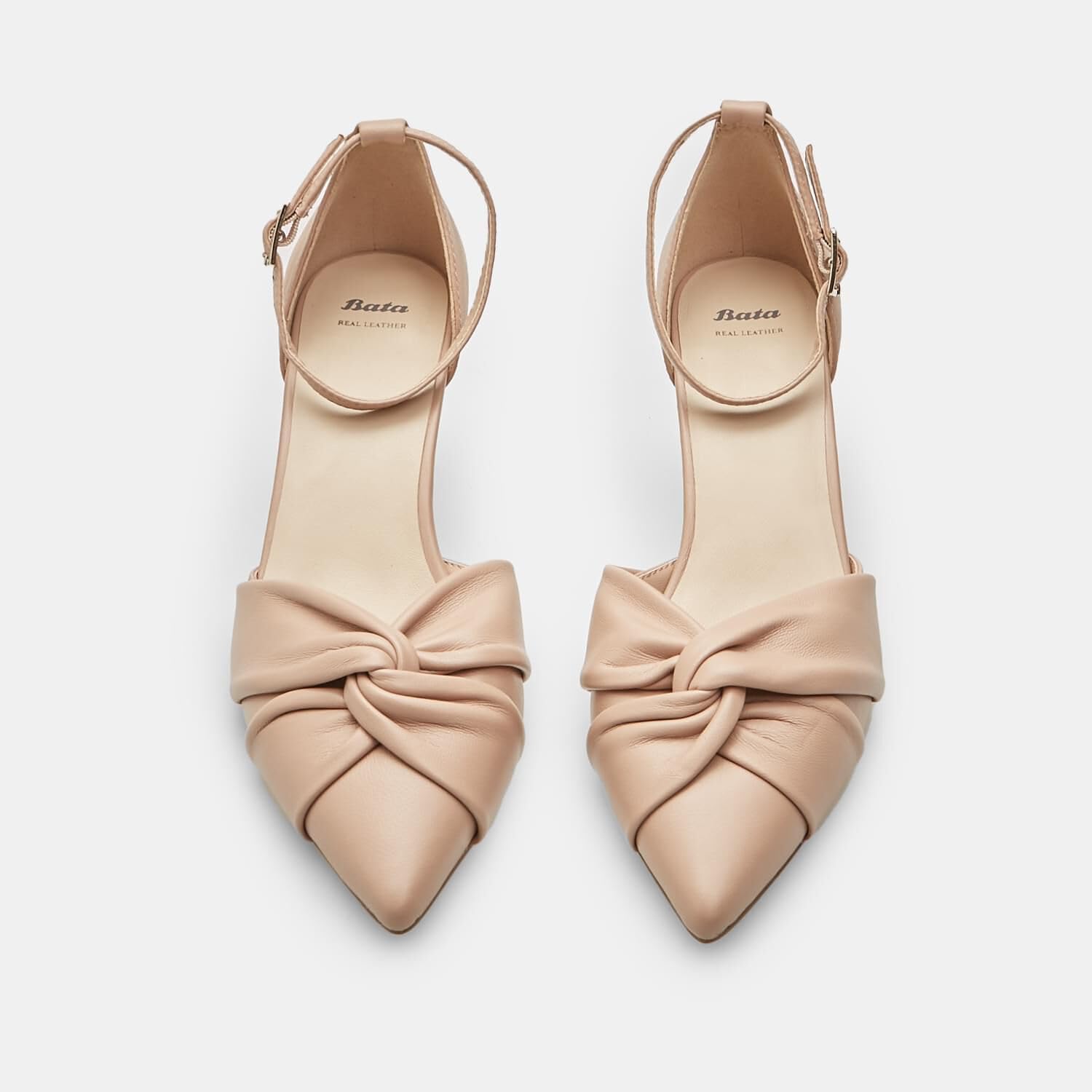 Bata Chaussures à talons escarpins cuir femme