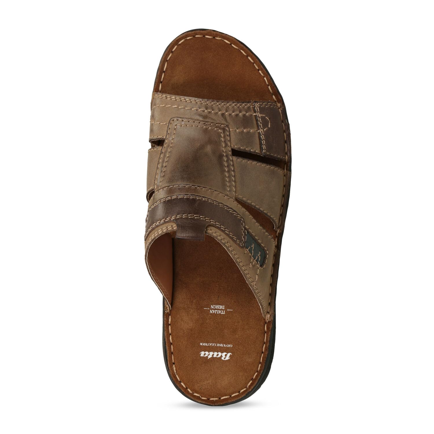 Bata Sandales Nubuck Mules Homme Confort Été
