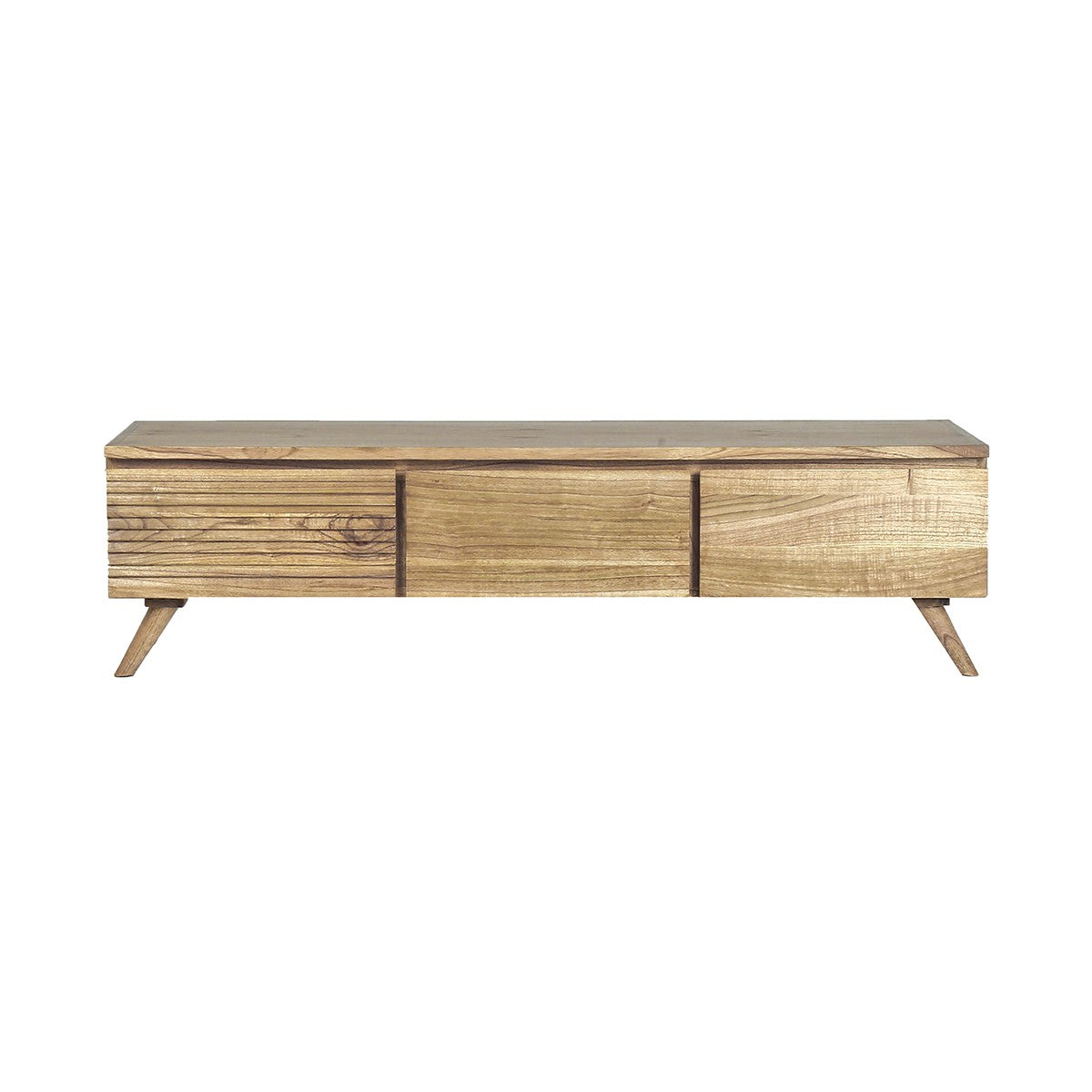 Berah Getah ODDA Meuble TV mindi 150 cm 3 portes