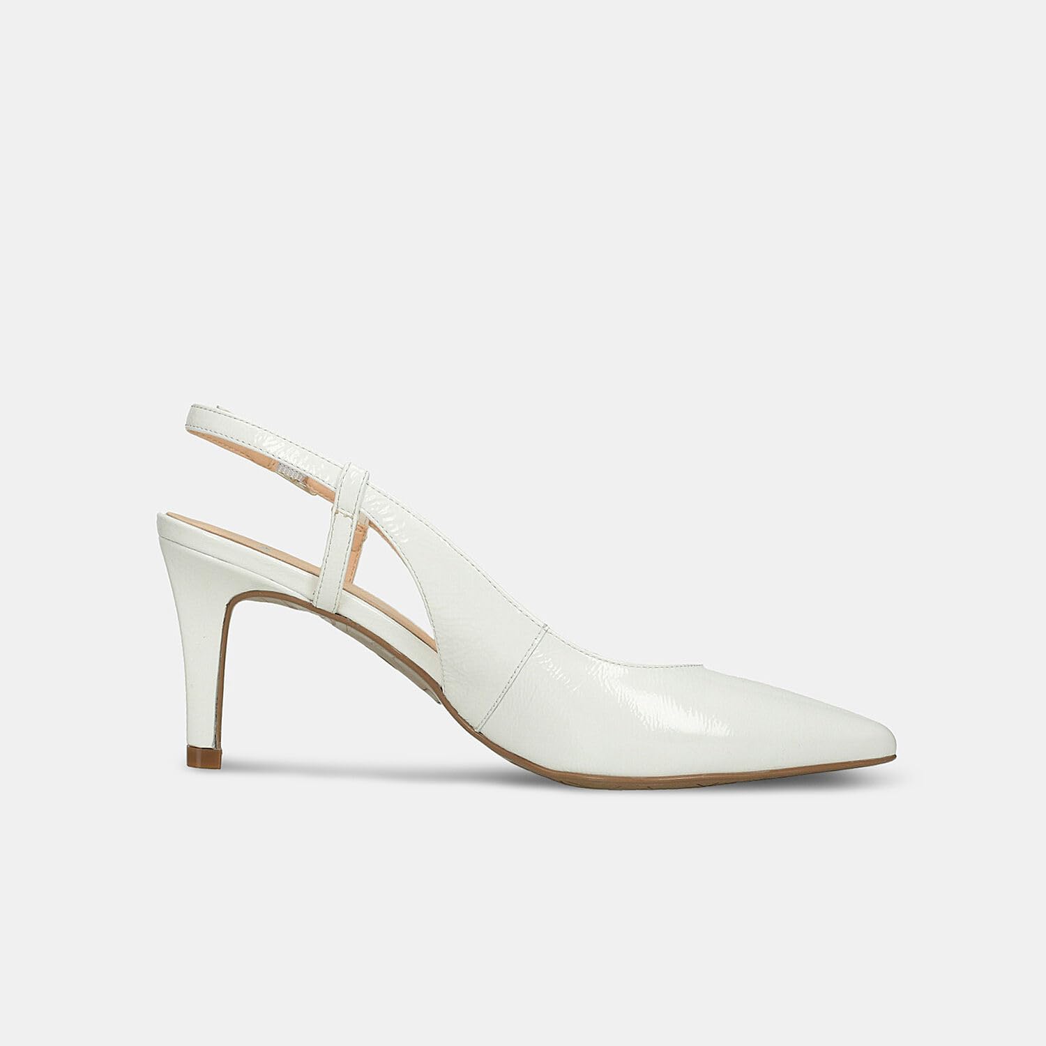 Bata Slingback Cuir Escarpins Femme Talon 9 cm