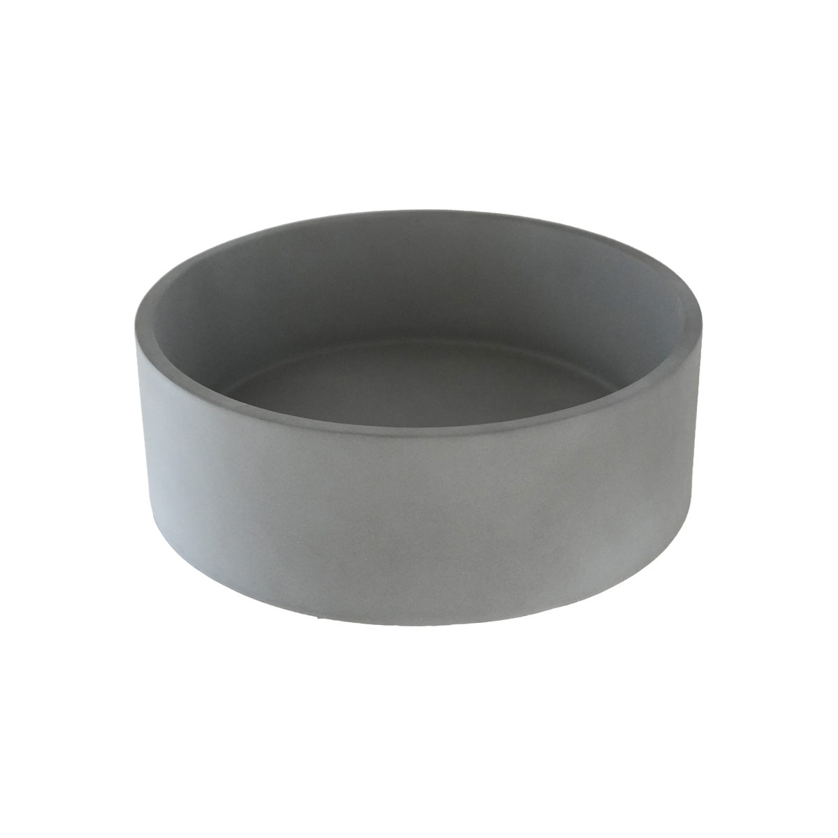 Berah Getah Melia vasque en béton gris Ø37 cm