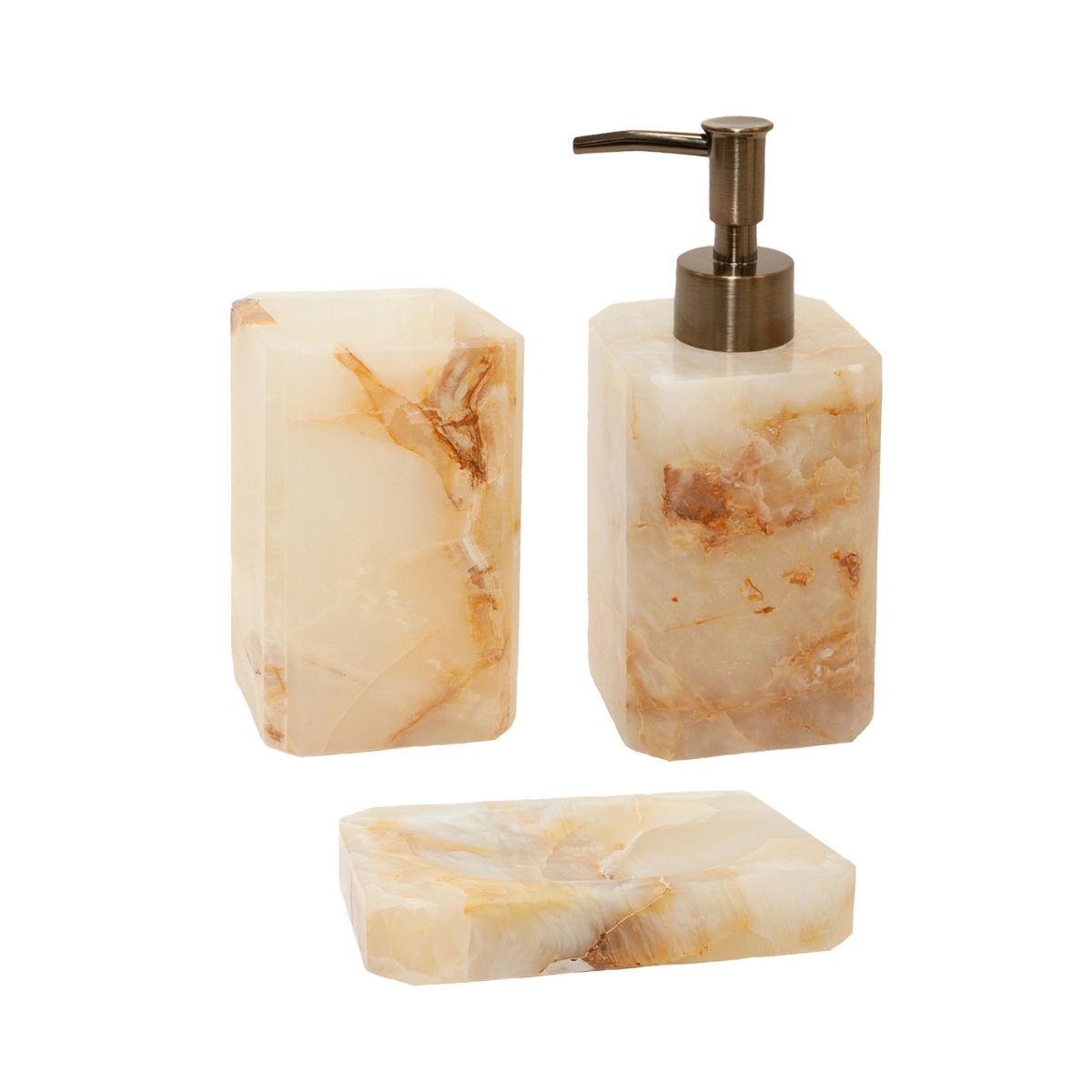Andrea House Bain porte-brosse dents marbre