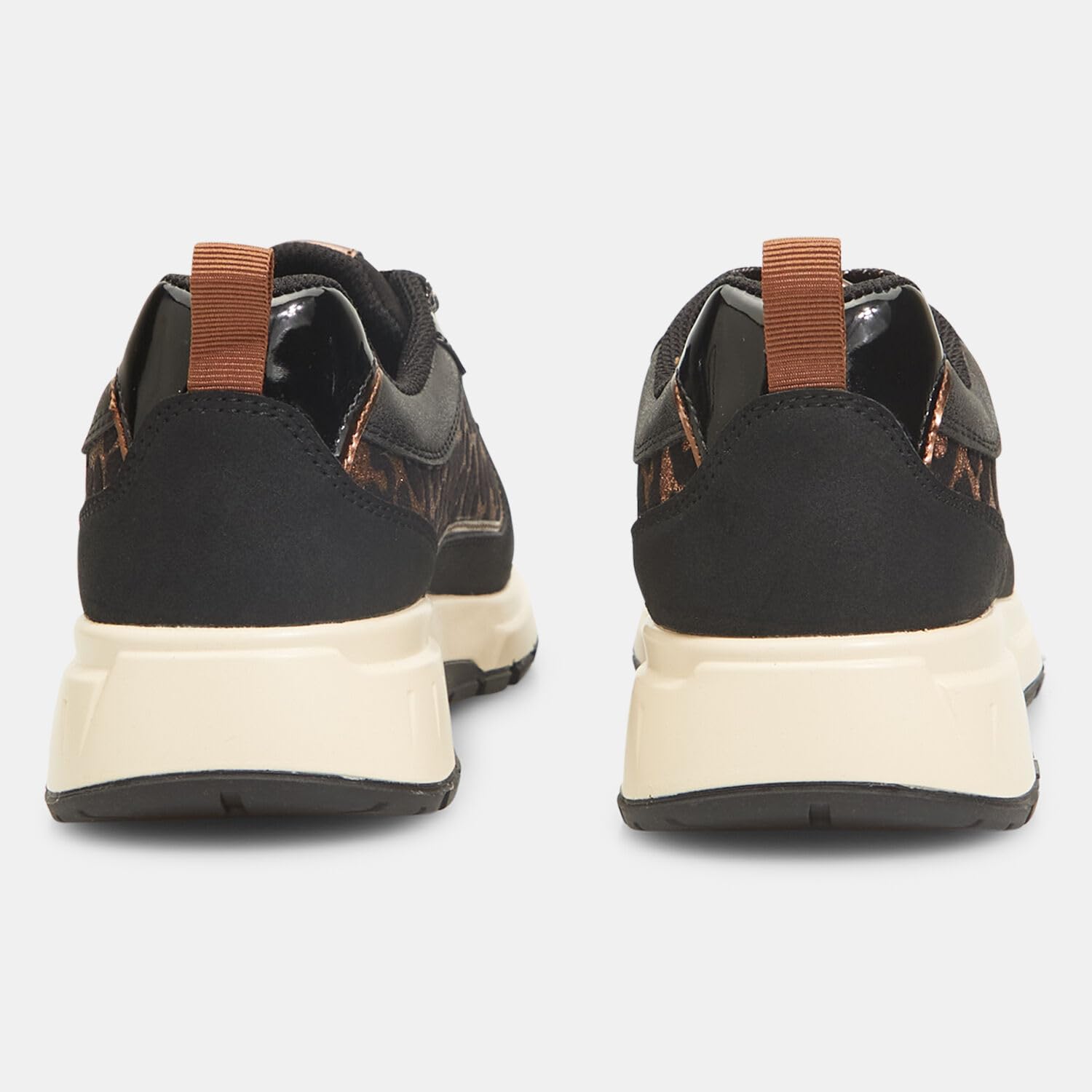 Bata Sneakers Femme Animalier Baskets à Paillettes