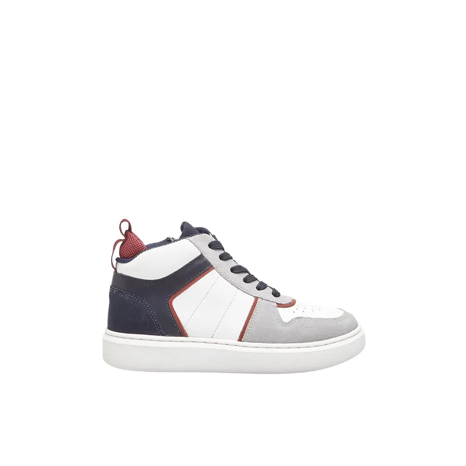 Bata Sneakers Garçon Cuir Mid Baskets Montantes