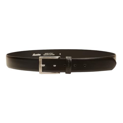 Bata Ceinture homme cuir bleu boucle argent