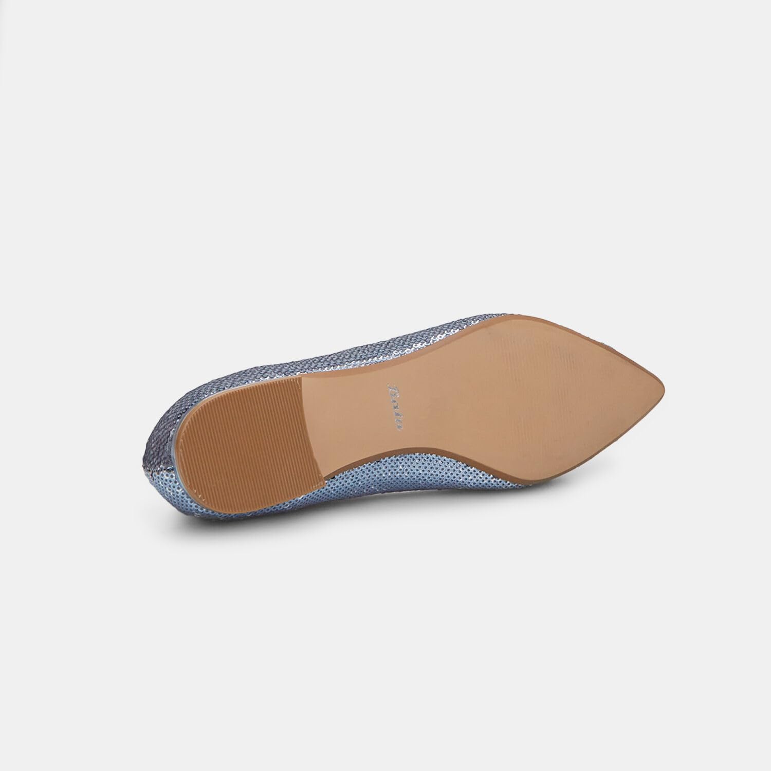 Bata Ballerines paillettes ballerines femme bleu 40 EU bout allongé