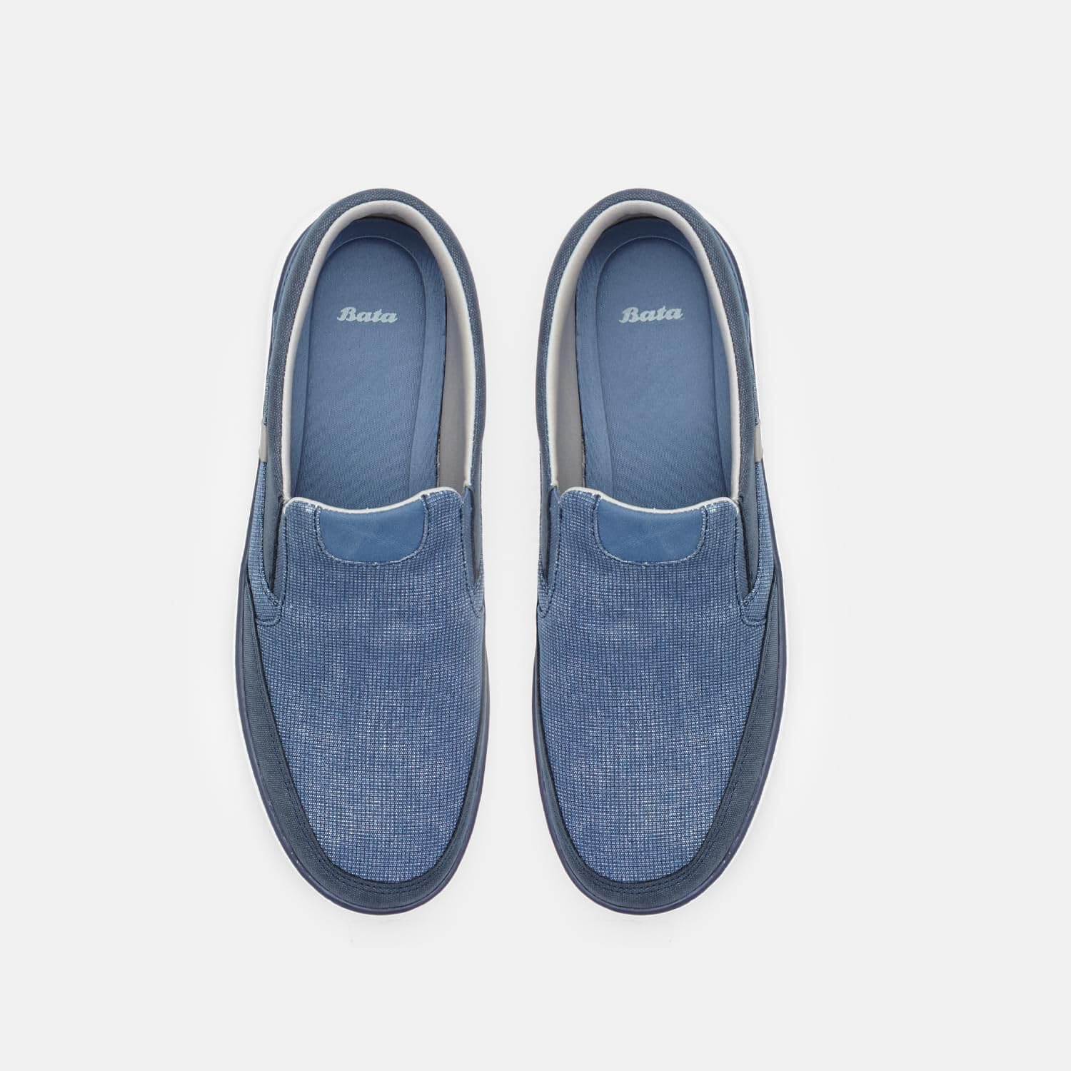 Bata Slip On chaussures sans lacets mixtes confortables