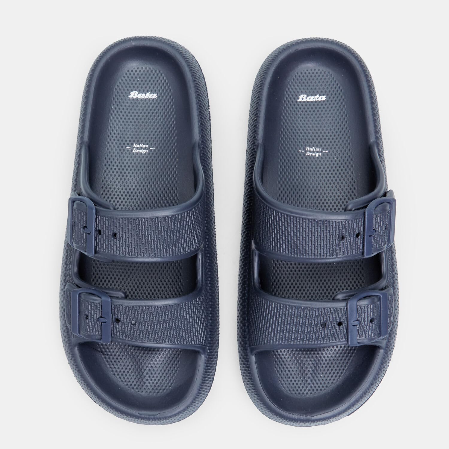 Bata Sandales Mules homme à sangles plates