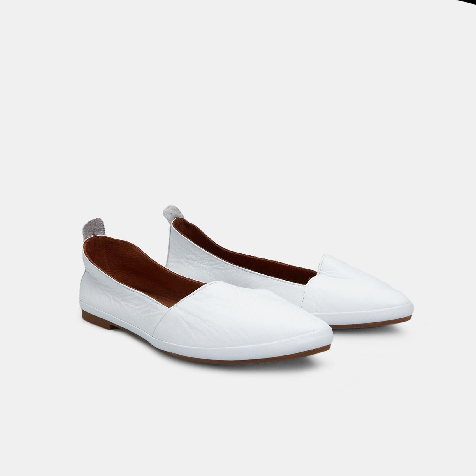 Bata ballerines cuir femme plates confort